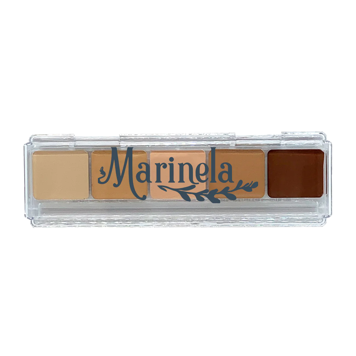 Perfect Face Concealer Tray with multiple shades for full coverage and imperfection concealment.