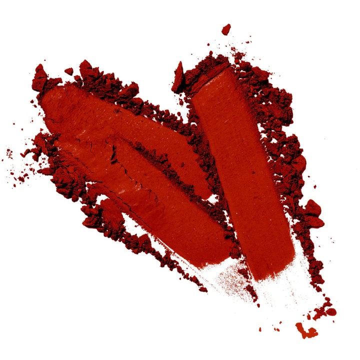 Talc-free shadow with silky texture and vibrant burnt orange color.